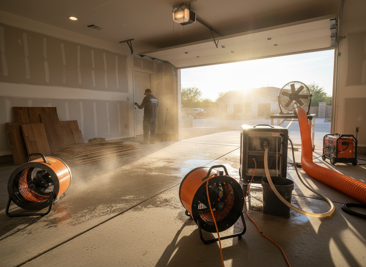 Water Damage Restoration in North Mountain