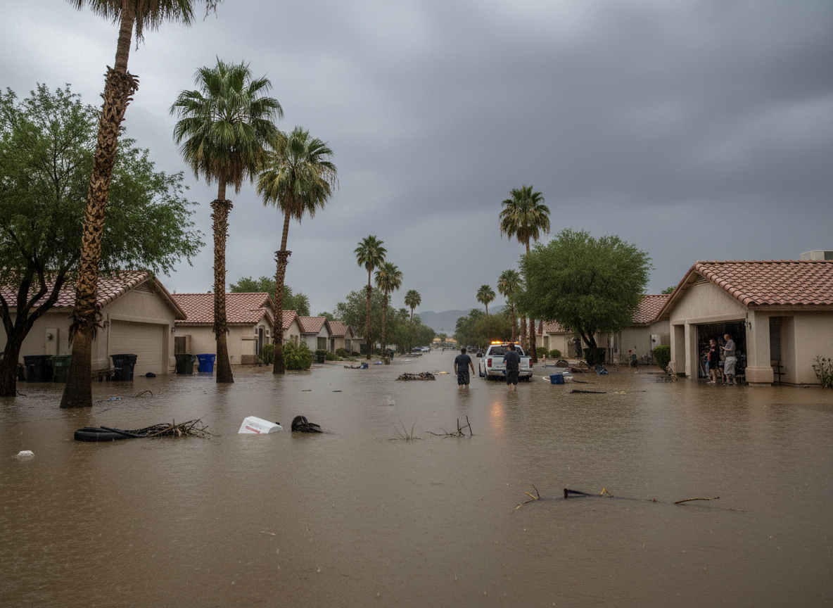 Monsoon Season Flood Risks in Glendale Neighborhoods