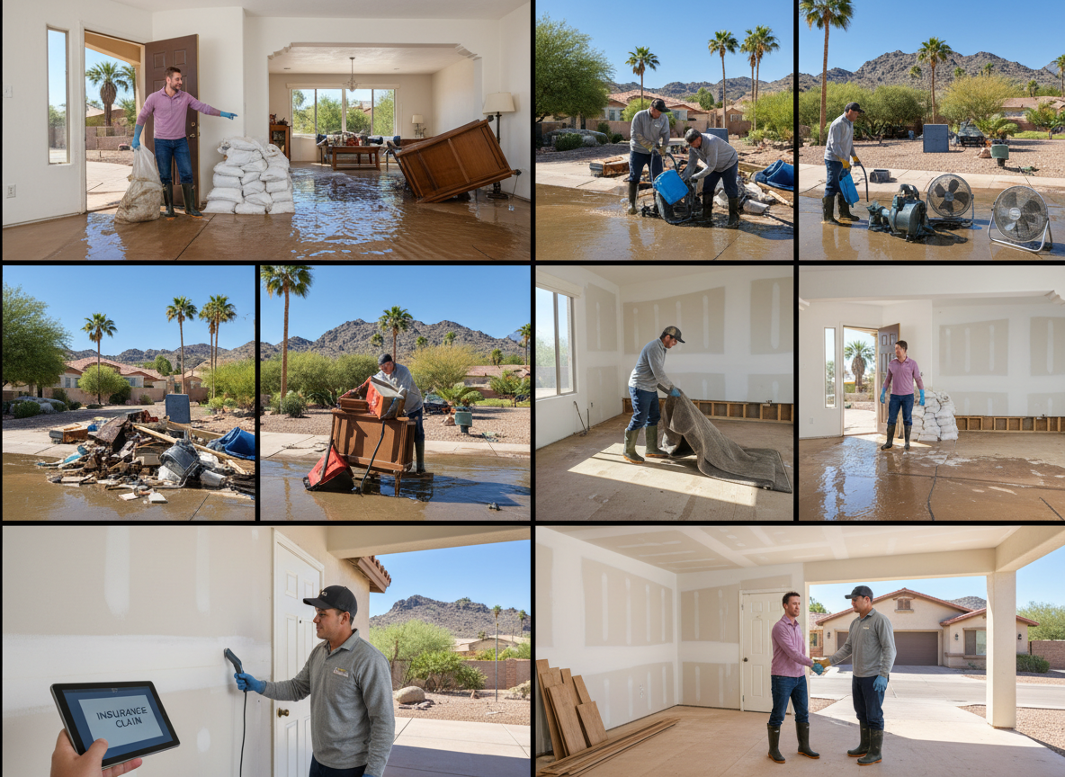 Steps to Take After Flash Flooding Hits Your Glendale Property