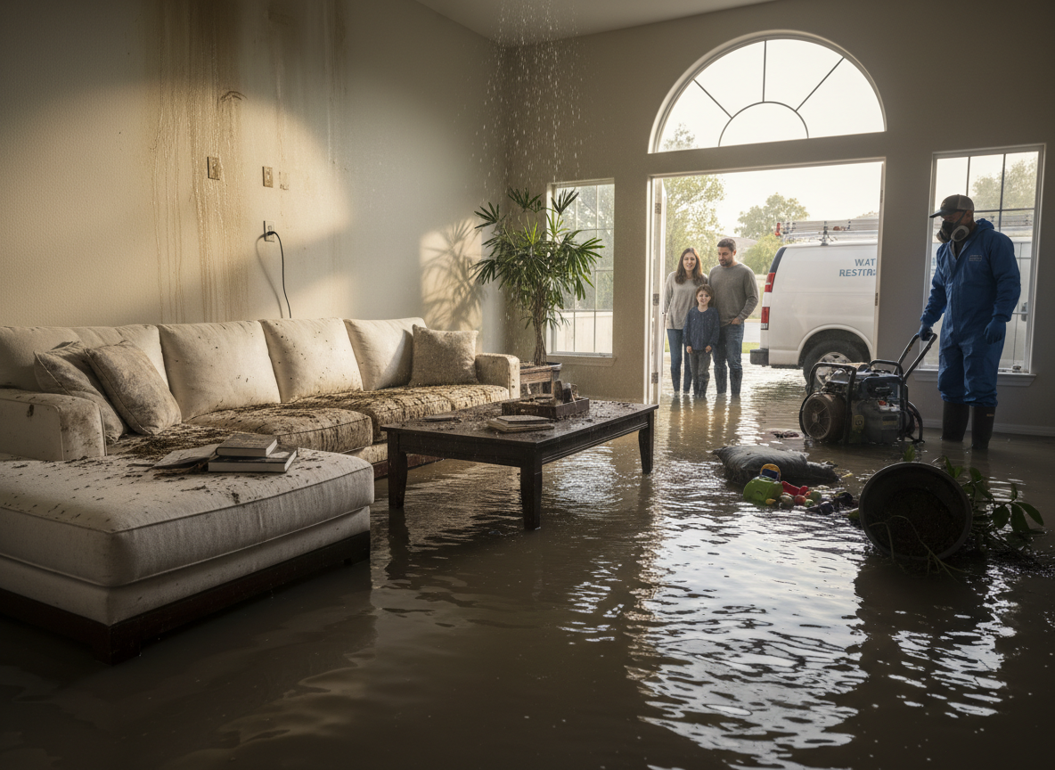 When to Call for Professional Flood Damage Cleanup in Glendale