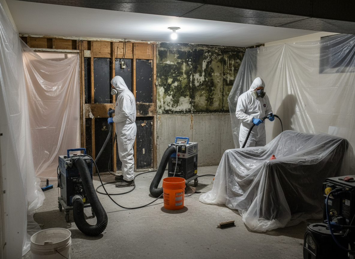 Mold Damage Remediation After Water Damage in Glendale, AZ